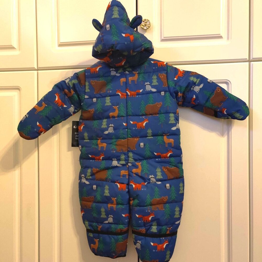 The Children's Place Snow Suit with Hoodie, Size 9-12 months, NWT - Picture 2 of 4